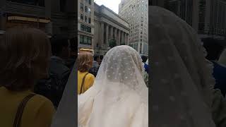 Feast of Corpus Christi Eucharistic Procession 2023  NYC Part 3 shorts [upl. by Iramohs]