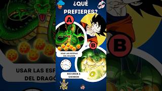 QUE PREFIERES VERSION DRAGON BALL SUPER 🅰️🆚🅱️🐉 Demuestra que eres un verdadero FANS shorts quiz [upl. by Ahsimek]