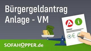 Anlage VM  Bürgergeld [upl. by Aldred]