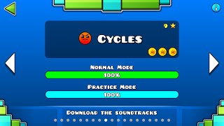 Geometry Dash  Cycles All Coins [upl. by Marietta971]