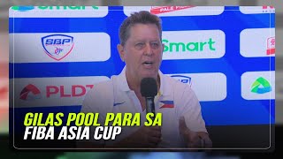 Gilas pool para sa November window ng FIBA Asia Cup malabong madagdagan  ABSCBN News [upl. by Loux]