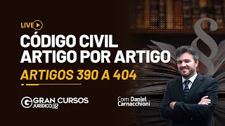 Código Civil artigo por artigo  Artigos 390 a 404 com Daniel Carnacchioni [upl. by Ednargel]