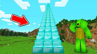 Climbing Up Hidden Staircase  Minecraft [upl. by Nahtnhoj826]