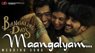 Bangalore Days Wedding Song  Maangalyam  Dulquer Salmaan  Nivin Pauly  Fahadh Faasil  Nazriya [upl. by Neumark]