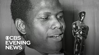 Oscarwinning actor Sidney Poitier dies at 94 [upl. by Mindi]