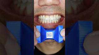 Praline Edelnugat Ritter SPORT Cubes Classic Chocolate ASMR [upl. by Asital421]