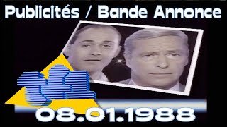 TF1  Publicités amp Bande Annonce  08011988  VHSRIP [upl. by Ingmar]