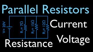 Resistors in Electric Circuits 3 of 16 Voltage Resistance amp Current for Parallel Circuits [upl. by Ahseile]