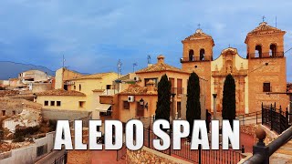 Exploring the Old Town of a Historical Village in Spain Aledo [upl. by Nick]