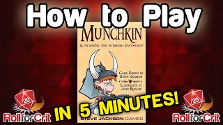 How to Play Munchkin  Roll For Crit [upl. by Ellednahc]