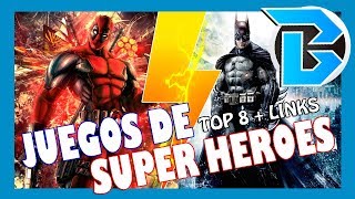 TOP 8 Juegos De Super Heroes Para PC Medios Requisitos  Links [upl. by Jade995]