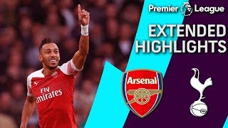 Arsenal v Tottenham  PREMIER LEAGUE EXTENDED HIGHLIGHTS  120218  NBC Sports [upl. by Ihsorih400]