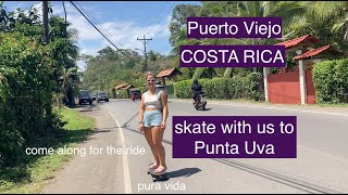 A day at Punta Uva of Puerto Viejo Costa Rica Episode 2 [upl. by Zelten]