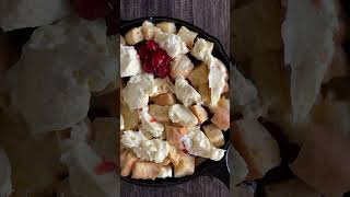 Holiday Cherry Cheesecake Bread Pudding Recipe [upl. by Speroni]