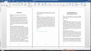 How to export a Book from Word to PDF for KDP [upl. by Liuka]