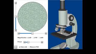 Microscopy Required Practical Simulation [upl. by Eyk]