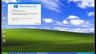 Making windows 10 look like windows xp no 3rd party themes needed [upl. by Edecrem775]