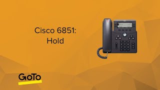 Cisco 6851 Hold [upl. by Leugar]