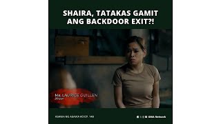 Asawa Ng Asawa Ko Shaira tatakas gamit ang backdoor exit Episode 148 [upl. by Otreblanauj]