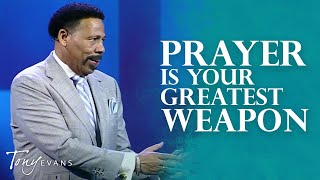 Defeating the Enemy with Prayer  Tony Evans Sermon [upl. by Olbap]