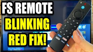 How to Fix Fire Stick Remote Blinking Red  Full Guide [upl. by Giguere]