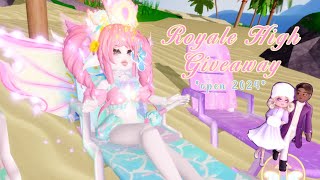 Royale High Giveaway OPEN 2024  rh giveaway [upl. by Hamian]