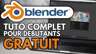 Apprendre Blender  Tutoriel pour débutant COMPLET [upl. by Chemaram542]