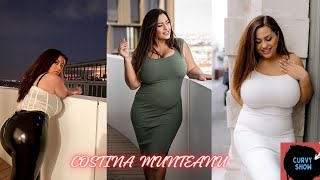 Costina Munteanu  Curvy Plus Size Model  Lifestyle  Brand Ambassador Influencer Biography [upl. by Derej611]