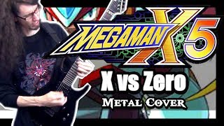 Mega Man X5 X VS ZERO  METAL COVER by ToxicxEternity [upl. by Lotti642]