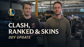 Clash Ranked amp Skins  Dev Update  League of Legends [upl. by Ahsir]