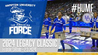 HamptonU  2024 Legacy Classic Halftime Performance 232024 [upl. by Nylirrej352]