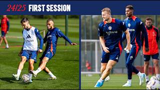 De Ligt amp Mazraouis First Training Session 🤩 [upl. by Assisi]