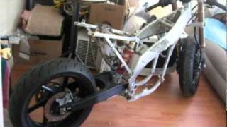 CR500 Sportbike  Project Street Racer  Part 9 [upl. by Enyawd]