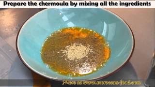 Video recipe for Moroccan whiting fillets with chermoula [upl. by Lukin]