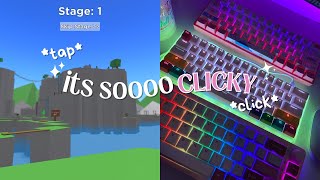 ROBLOX’S CLICKIEST KEYBOARD ASMR WEAR HEADPHONES [upl. by Enilrae]