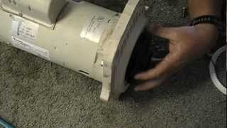 Repairing a Pentair Whisperflo pump and motor part 1 [upl. by Atis7]