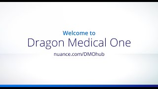 Welcome to Dragon Medical One [upl. by Jimmy]