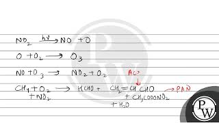 StatementI Photochemical smog has high concentration of oxidising agentsStatementII The com [upl. by Eidahs]