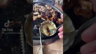 Samgyupsal with cheese saucecookingtipsshort [upl. by Swaine]