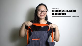 How to Wear a Crossback Apron [upl. by Cherian432]