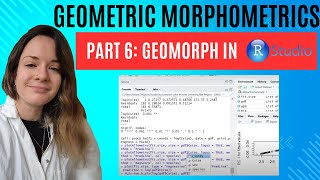 Geometric morphometrics Part 6 R [upl. by Xuagram499]