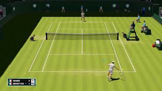 Return of the best players Sinner vs Berrettini silulation LIVE [upl. by Ayit956]