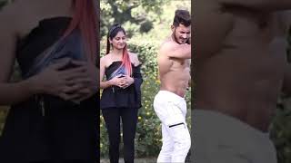 Sam Khan prank with girls  sam khan prank video  Sam Khan shirtless video   shorts [upl. by Nura233]