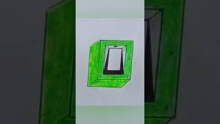 3D switch board drawing  Learn 3D drawing easily [upl. by Winthorpe]