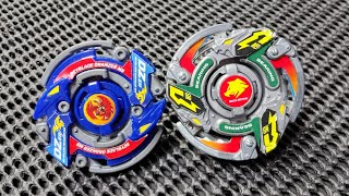 BEYBLADE WOLBORG MS VS DRANZER MS BEYBLADE G REVOLUTION HMS 爆転シュート ベイブレードＧレボリューション [upl. by Gintz929]