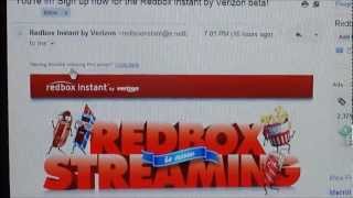 Tech Tip 28 Video Streaming  Redbox Instant Streaming First Look [upl. by Sixela783]