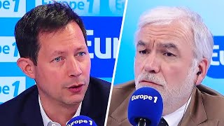 FrançoisXavier Bellamy  quotJe voterai bien sûr pour un candidat du RNquot face au Front Populaire [upl. by Terrag932]