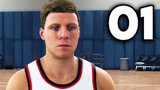 NBA 2K22 My Player Career  Part 1  The Beginning [upl. by Hurlee]