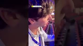 Viral Young Democrat Confronts Charlie Kirk at DNC [upl. by Higgs275]