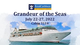 Full Tour of Grandeur of the Seas Tours Food and Shows at Royal Caribbean [upl. by Spiegel]